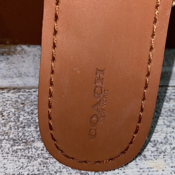 COACH NIB Sommer Flip Flop Sz 9.5 - Picture 3 of 6
